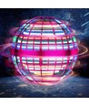 Hover Orb fliegender Ball mit RGB-Licht - Ø8,5 cm, lila, perfekt für Kinder und Junggebliebene