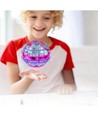 Hover Orb fliegender Ball mit RGB-Licht - Ø8,5 cm, blau, perfekt für Kinder und Junggebliebene