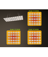 Pflanzenlampe 240W - Inkl. Aufhängung, Vollspektrum, ohne Lüfter, IP54