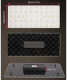 Pflanzenlampe 240W - Inkl. Aufhängung, Vollspektrum, ohne Lüfter, IP54