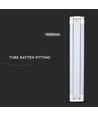 120 cm 2x18W T8 LED Doppelarmatur - Samsung Chip, inkl. LED-Röhre