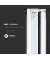 120 cm 2x18W T8 LED Doppelarmatur - Samsung Chip, inkl. LED-Röhre
