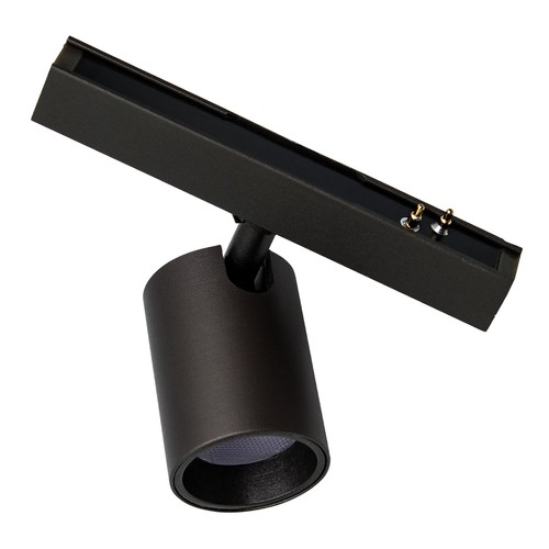 Magnetischer Mini LED Schienenspot - Anthrazit, 1W, Passend für PicoTrack 2 Schienen, RA92, 12V
