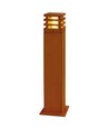 Corten 11W Gartenleuchte - 70 cm, IP65 Außenbereich, inkl. Leuchtmittel