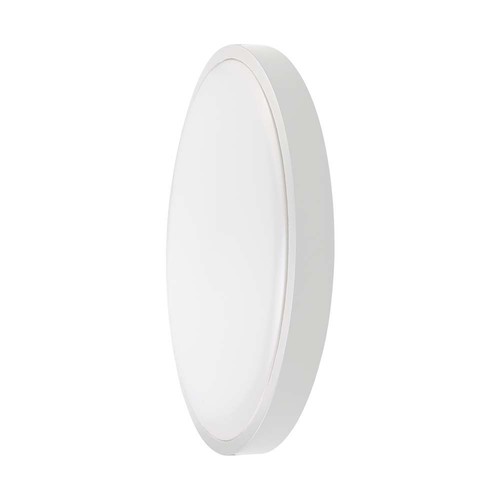 36W LED Deckenleuchte - IP44, Ø35cm, Höhe: 6,1cm, weißer Rand