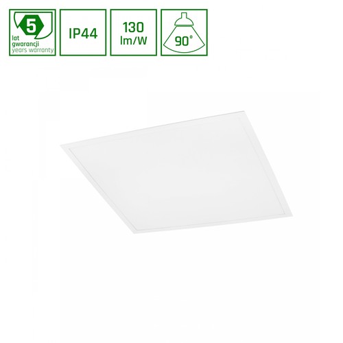 36W LED Panel, 60x60 - 4000K, weißer Rahmen