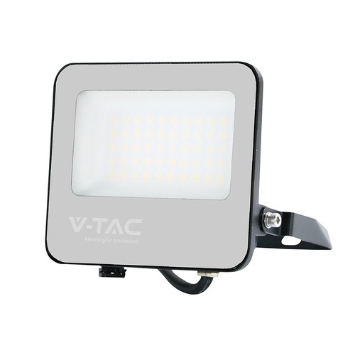 30W LED Fluter - 185lm/W, IP65, Samsung LED Chip, kaltweiß, schwarzes Gehäuse, Außenbereich