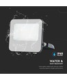 30W LED Fluter - 185lm/W, IP65, Samsung LED Chip, kaltweiß, schwarzes Gehäuse, Außenbereich