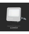 30W LED Fluter - 185lm/W, IP65, Samsung LED Chip, kaltweiß, schwarzes Gehäuse, Außenbereich