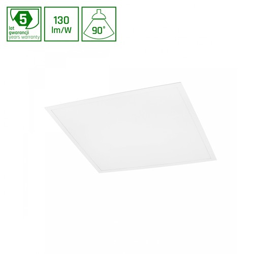 60x60 ALGINE BACKLIGHT LED Panel, 40W - 130lm/W, 5 Jahre Garantie, neutralweiß