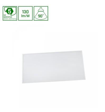 60x60 LED Panel, 60W - 130lm/W, 4000K, 5 Jahre Garantie