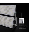 500W LED Fluter - 135lm/W, 67.500lm, IP65, schwarz, Außenbereich