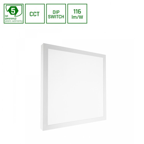 40W Nymphea Select CCT LED Panel - Einstellbare Wattzahl 24/35/40W, 3-in-1 CCT, IP20, 5 Jahre Garantie