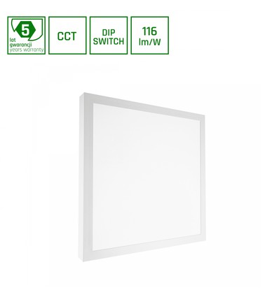 40W Nymphea Select CCT LED Panel - Einstellbare Wattzahl 24/35/40W, 3-in-1 CCT, IP20, 5 Jahre Garantie