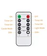 4er-Set LED-Außenkerzen, Fernbedienung, Ø5,5cm - Timer, wasserdicht