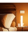 Wiederaufladbare RGBIC+CCT LED Tisch-/Nachtlampe - 32cm, Bluetooth, Weiß, Touch-dimmbar, IP20 Innenbereich