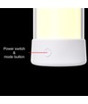 Wiederaufladbare RGBIC+CCT LED Tisch-/Nachtlampe - 32cm, Bluetooth, Weiß, Touch-dimmbar, IP20 Innenbereich