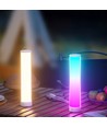 Wiederaufladbare RGBIC+CCT LED Tisch-/Nachtlampe - 32cm, Bluetooth, Weiß, Touch-dimmbar, IP20 Innenbereich