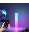 Wiederaufladbare RGBIC+CCT LED Tisch-/Nachtlampe - 32cm, Bluetooth, Weiß, Touch-dimmbar, IP20 Innenbereich
