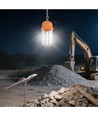 150W LED Arbeitsstrahler mit Magnet und 5m Kabel - 5000K, Schuko-Stecker, Magnetbefestigung