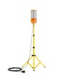 150W LED Arbeitsstrahler, 3,4m inkl. Stativ - 5000K, 5m Kabel, Schuko-Stecker