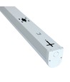 120cm 40W komplette LED-Wannenleuchte, durchverdrahtet - IP20