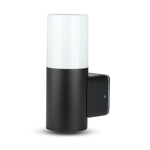 Vt-7616 Gartenwandlampe GU10 - Aluminiumgehäuse, schwarz IP54