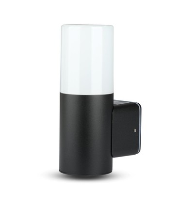 Vt-7616 Gartenwandlampe GU10 - Aluminiumgehäuse, schwarz IP54