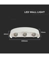 Vt-846 LED Wandleuchte 5W - 4000K, sandweiß