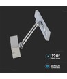 455 VT-7009CH Bild-/Spiegelleuchte 9W - beweglich, Chrom, 3000K