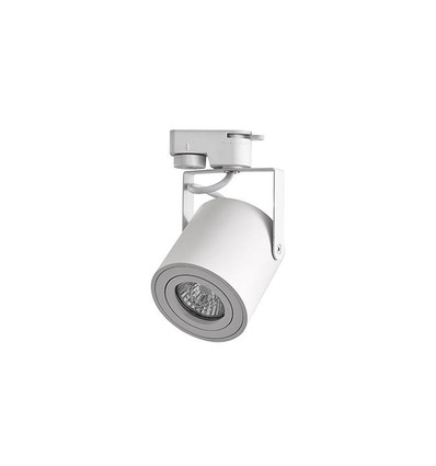 LED Strahler für GU10 Leuchtmittel - Weiß, 1-Phasen, ø80mm, 1F2W