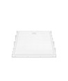 60x60 LED-Panel, 28W - 5000K, hintergrundbeleuchtet, weißer Rand