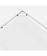 60x60 LED-Panel, 28W - 5000K, hintergrundbeleuchtet, weißer Rand