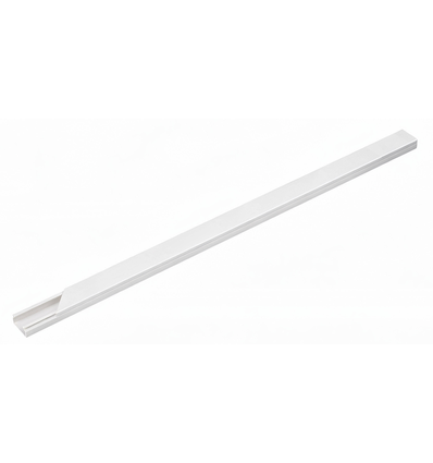 20x10 Kabelkanal mit Klebeband - Weiß, 20x10mm, Länge 2m