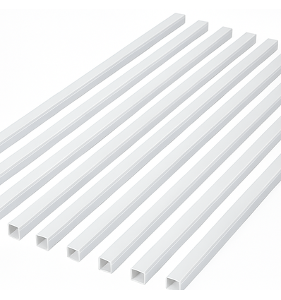 10 Stk. 16x16 Kabelkanal selbstklebend - Weiß, 16x16mm, Länge 2m