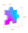9er-Set Puzzle RGBIC Wandleuchte - Komplettset mit 9 Teilen