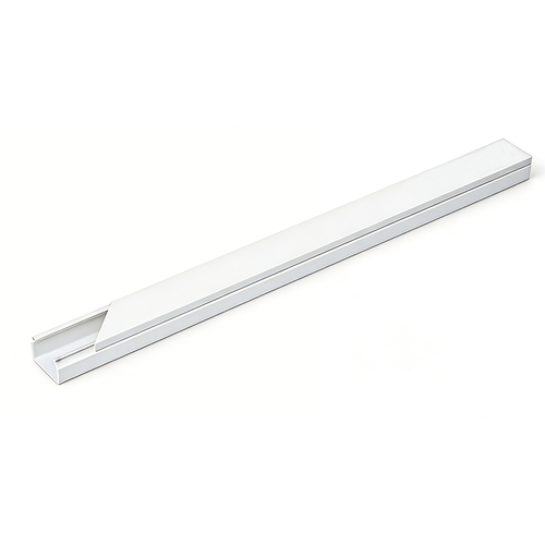 25x16 Kabelkanal mit Klebeband - Weiß, 25x16mm, Länge 2m