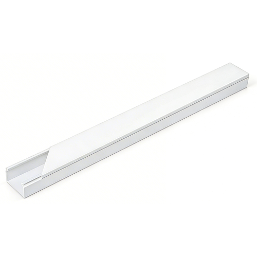 40x25 Kabelkanal mit Klebeband - Weiß, 40x25mm, Länge 2m