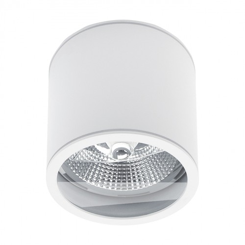 Deckenleuchte AR111, GU10 - IP44, weiß, Aluminium, Aufbau, ohne Leuchtmittel