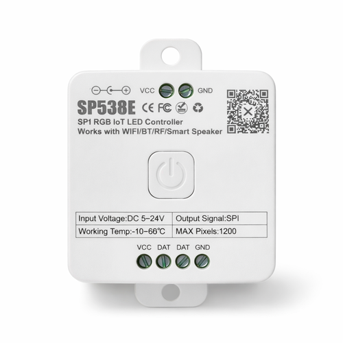 RGBIC SP538E Strip-Controller - Wifi, Bluetooth, RF, 5V/12V/24V