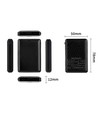 Powerbank für Rotlichttherapie - 5000mAh, schwarz