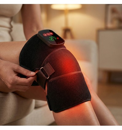 Lichttherapie-Bandage für Knie, Ellbogen usw. - Infrarot, 10W, mit Batterie