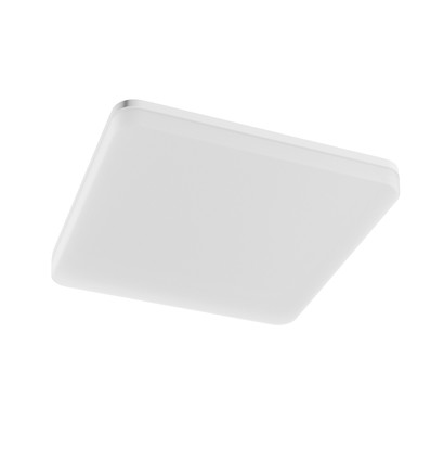 40W Deckenleuchte, Einstellbare Watt & CCT - 3 Lichtfarben, IP44, 33 x 33cm Quadratisch