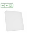 40W Deckenleuchte, Einstellbare Watt & CCT - 3 Lichtfarben, IP44, 33 x 33cm Quadratisch