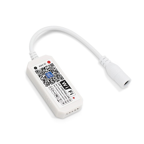 Smart Home RGB+WW Controller - Kompatibel mit Google Home, Alexa und Smartphones, 12V (100W), 24V (192W)