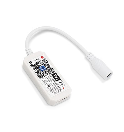 Smart Home RGB+WW Controller - Kompatibel mit Google Home, Alexa und Smartphones, 12V (100W), 24V (192W)