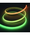 5m Außen RGBIC Neon LED Streifen - 2 Meter Kabel, 10W/m, 576 LEDs pro Meter, 24V, IP67