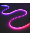10m Außen RGBIC Neon LED Streifen - 2 Meter Kabel, 10W/m, 576 LED pro Meter, 24V, IP67