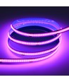 10m 9W/m Lila COB-LED-Streifen - 24V DC, IP20, 320 LED/m