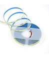10m 9W/m Hellblauer COB-LED-Streifen - 24V DC, IP20, 320 LED/m